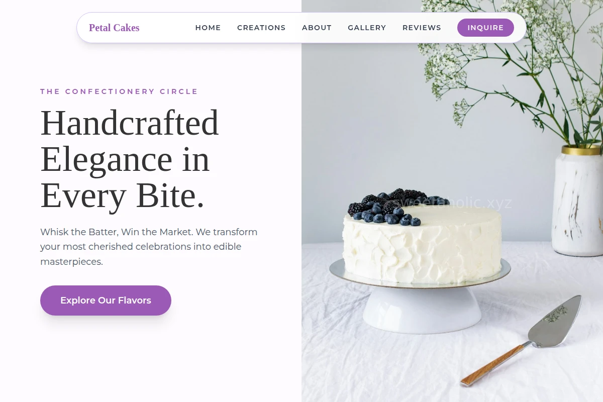 Petal Cakes
